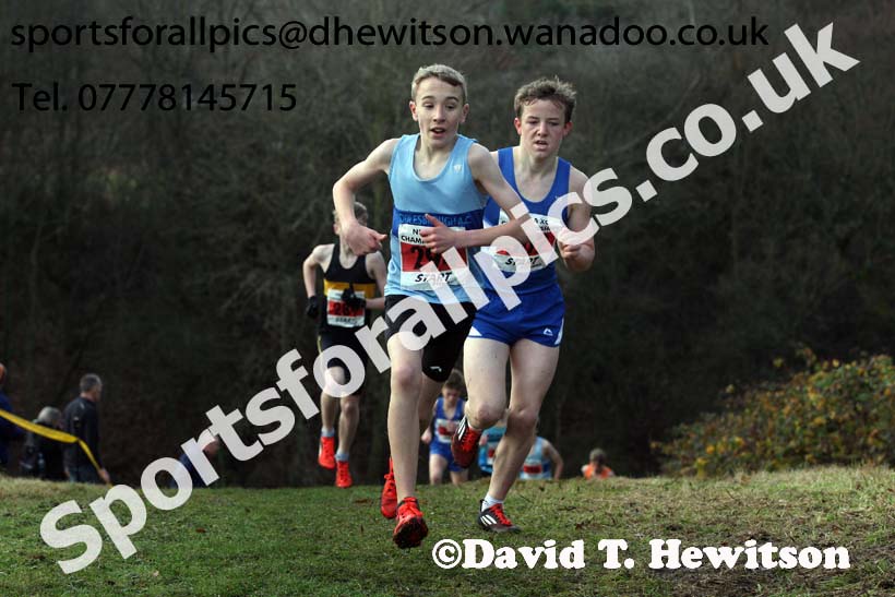 Boys under-15s North Eastern Cross Country, Aykley Heads, Durham. Photo: David T. Hewitson/Sports for All Pics